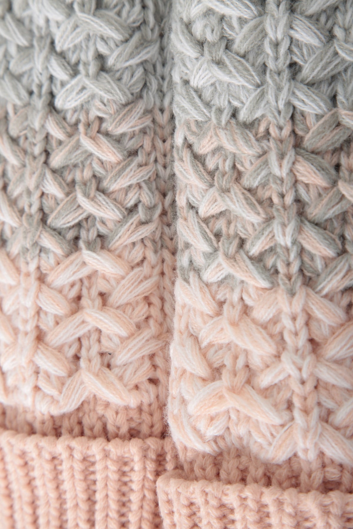 Salzburg Knitted Stripe Womens Mittens