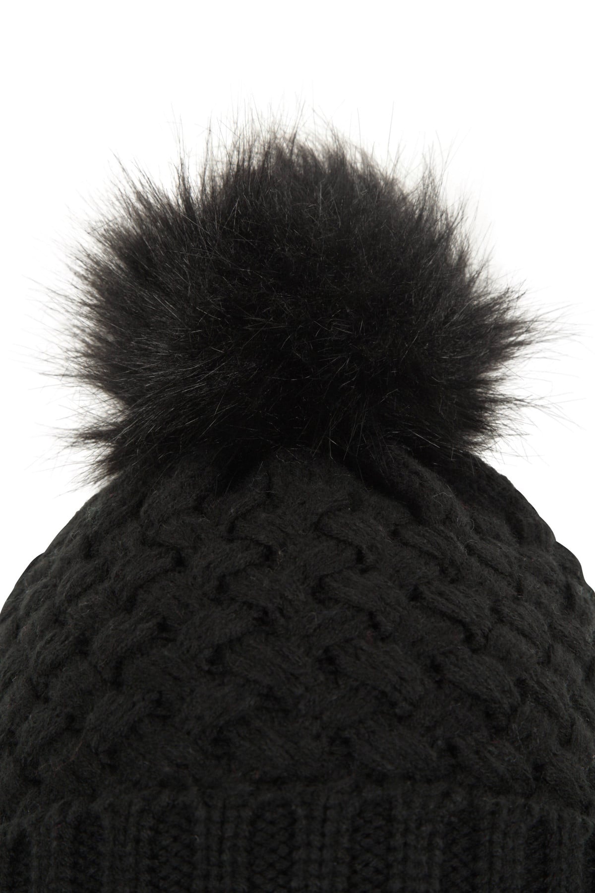 Lisbon Sherpa Lined Womens Thermal Pom-Pom Beanie