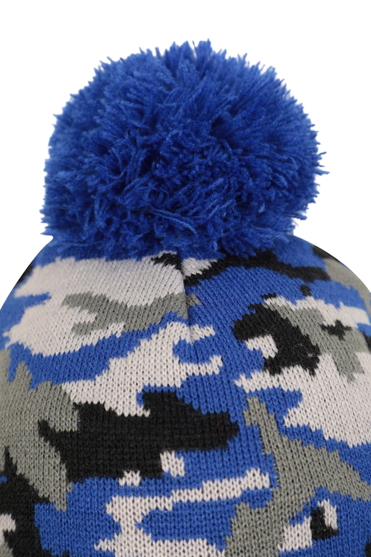 Camo Fleece Kids Beanie