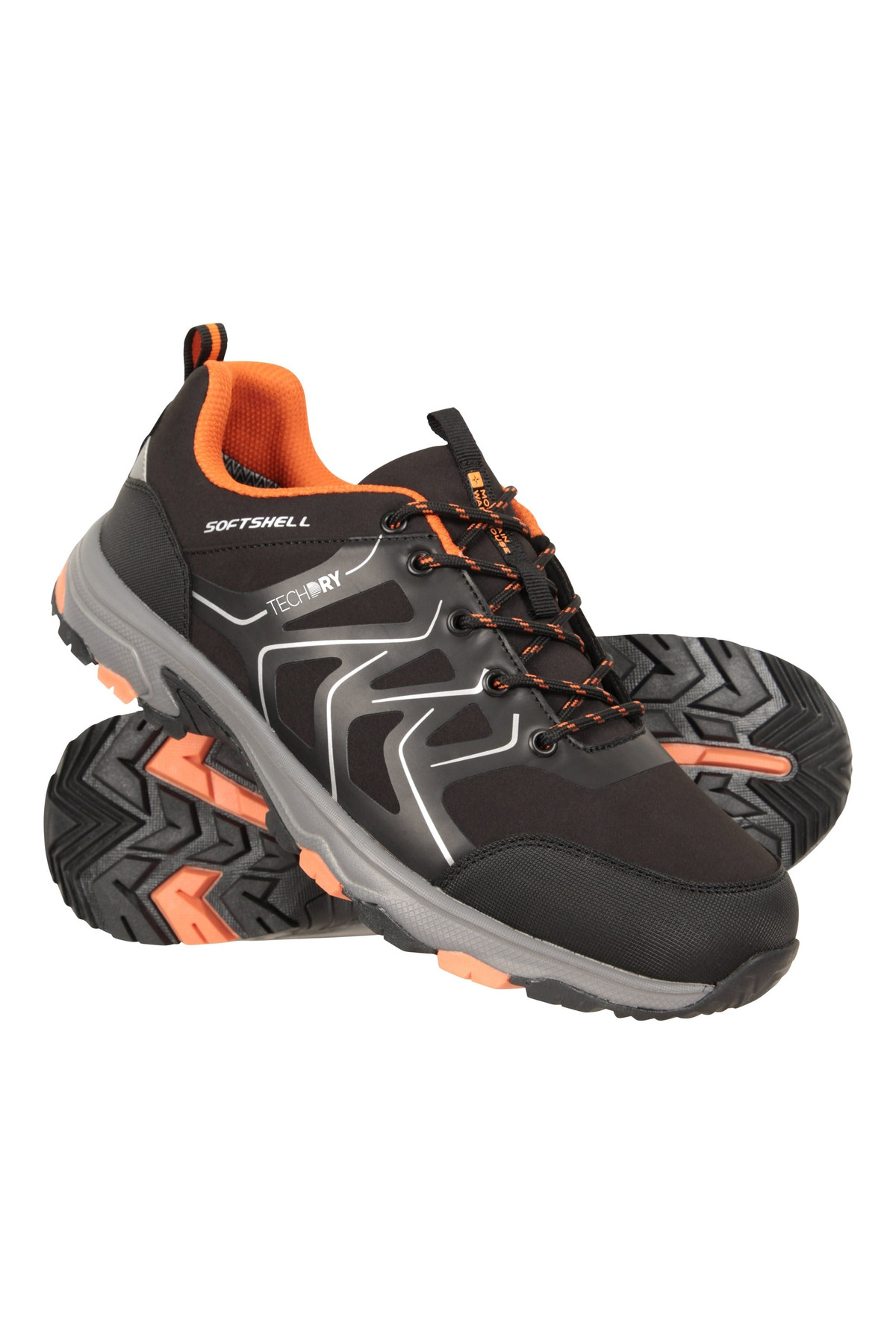 Shadow Mens Waterproof Softshell Hiking Shoes | Mountain Warehouse
