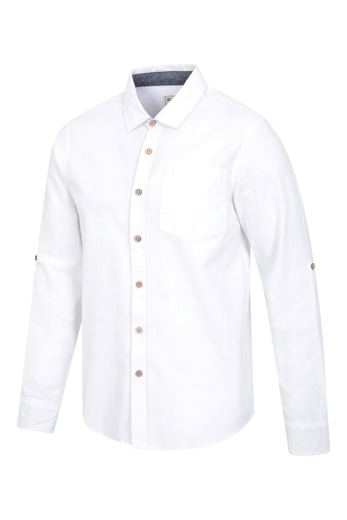 Coconut Textured Mens Long Sleeved Shirt