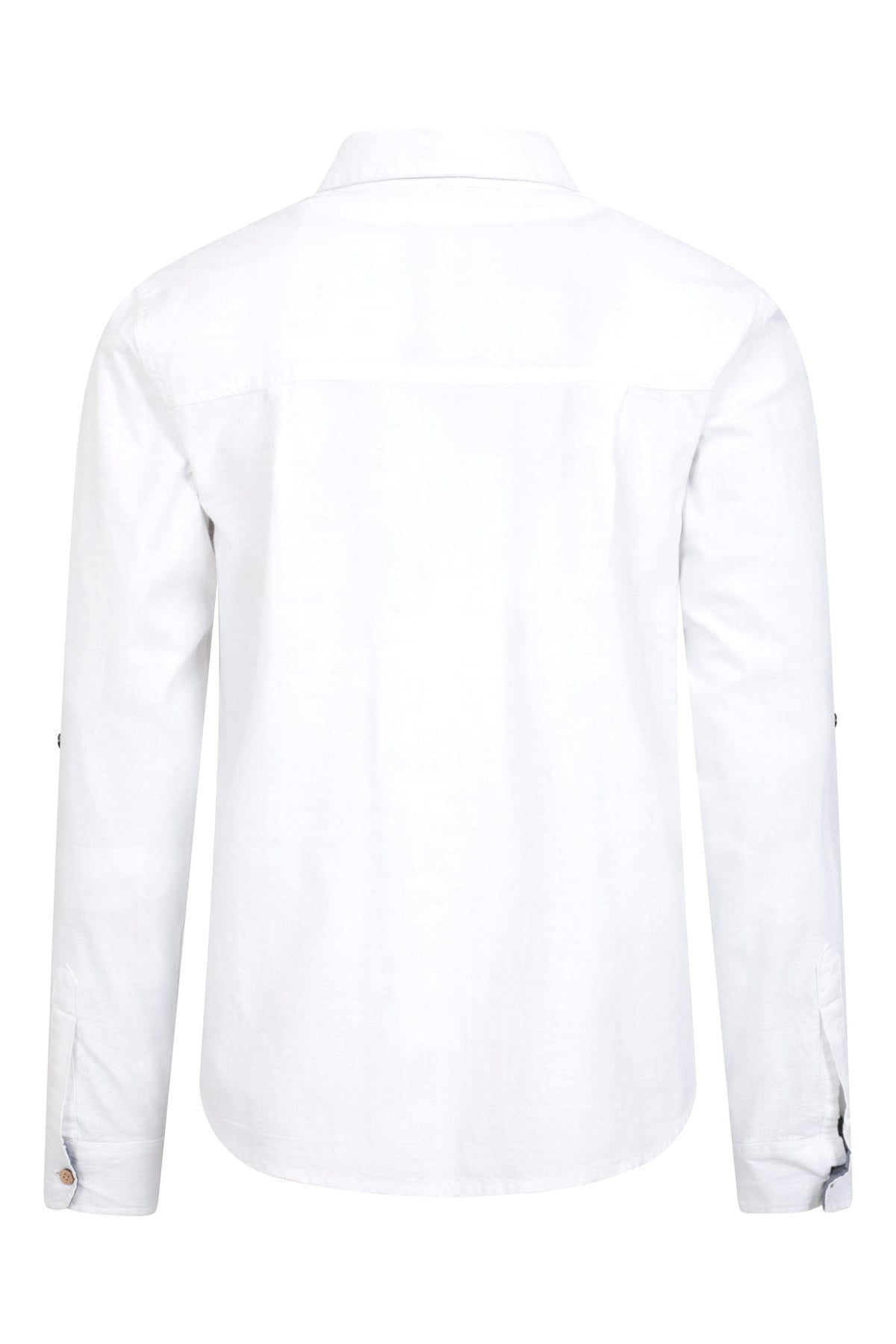 Coconut Textured Mens Long Sleeved Shirt