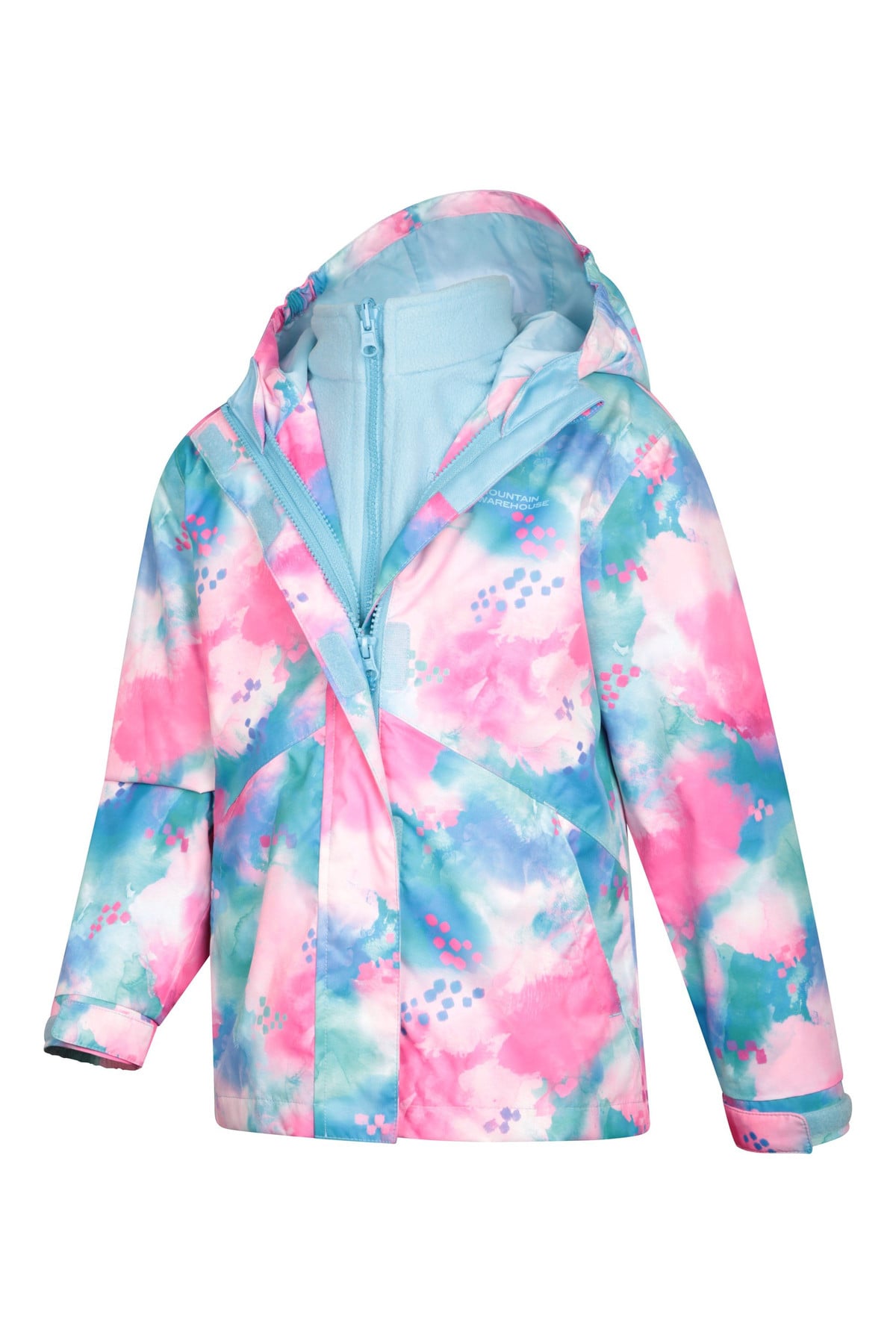 Aries Printed Waterproof Kids 3-in-1 Jacket