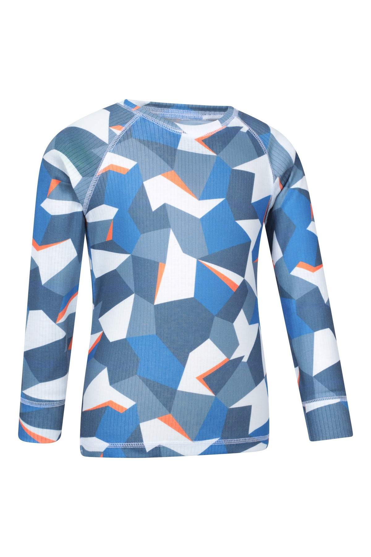 Talus Printed Kids Base Layer-Top & Pants Set