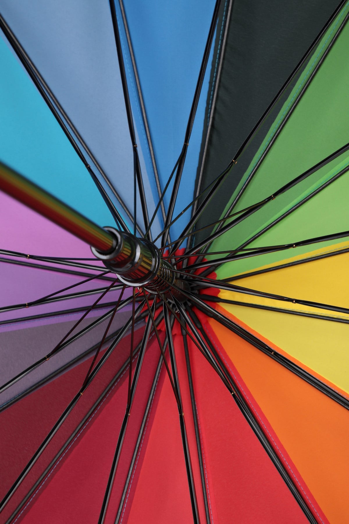 Large Rainbow Umbrella