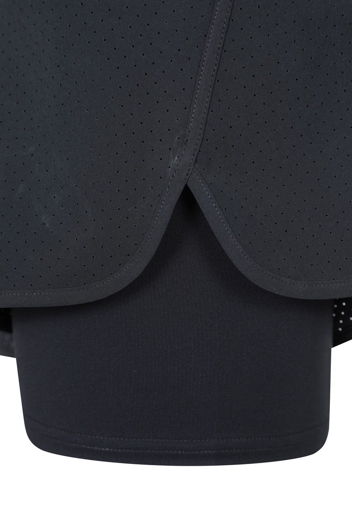 Double-Layer Womens Running Shorts