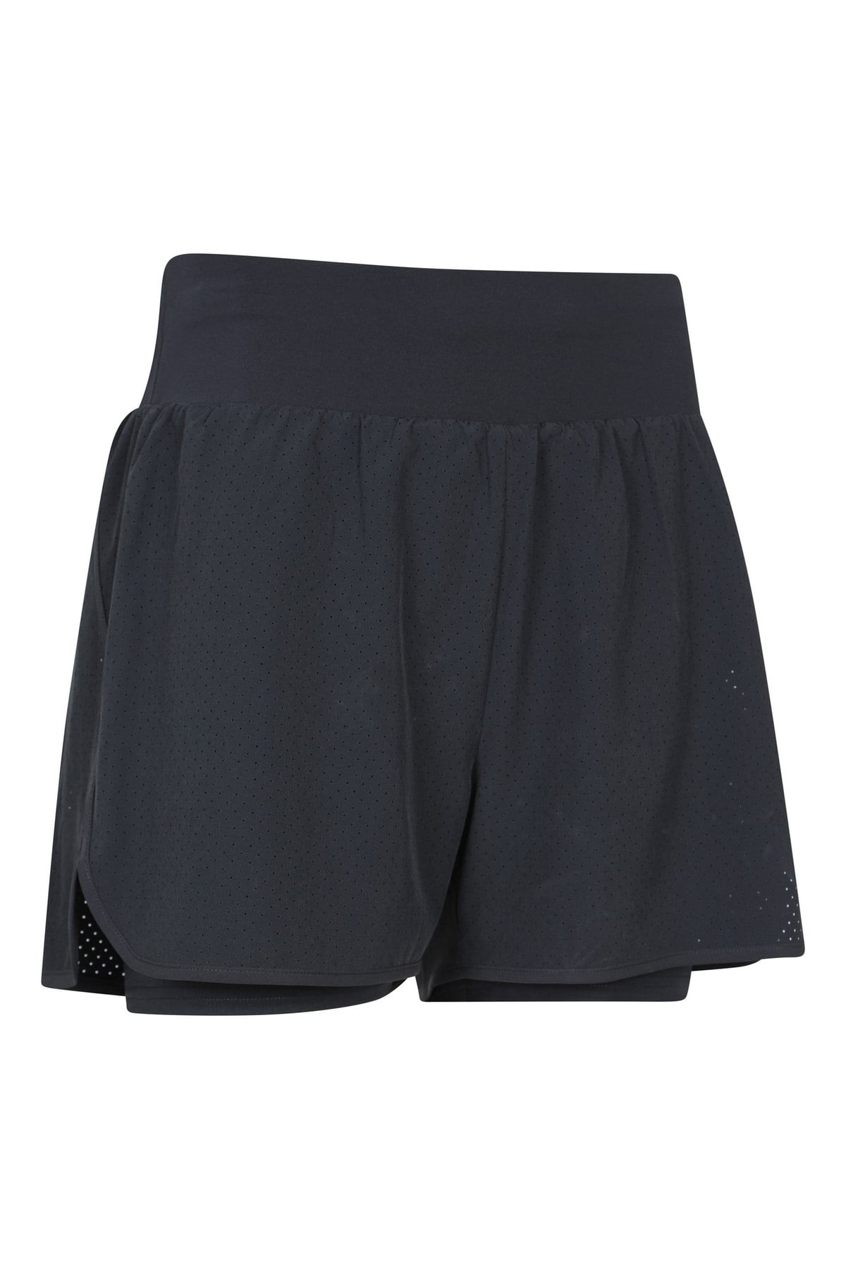 Double-Layer Womens Running Shorts