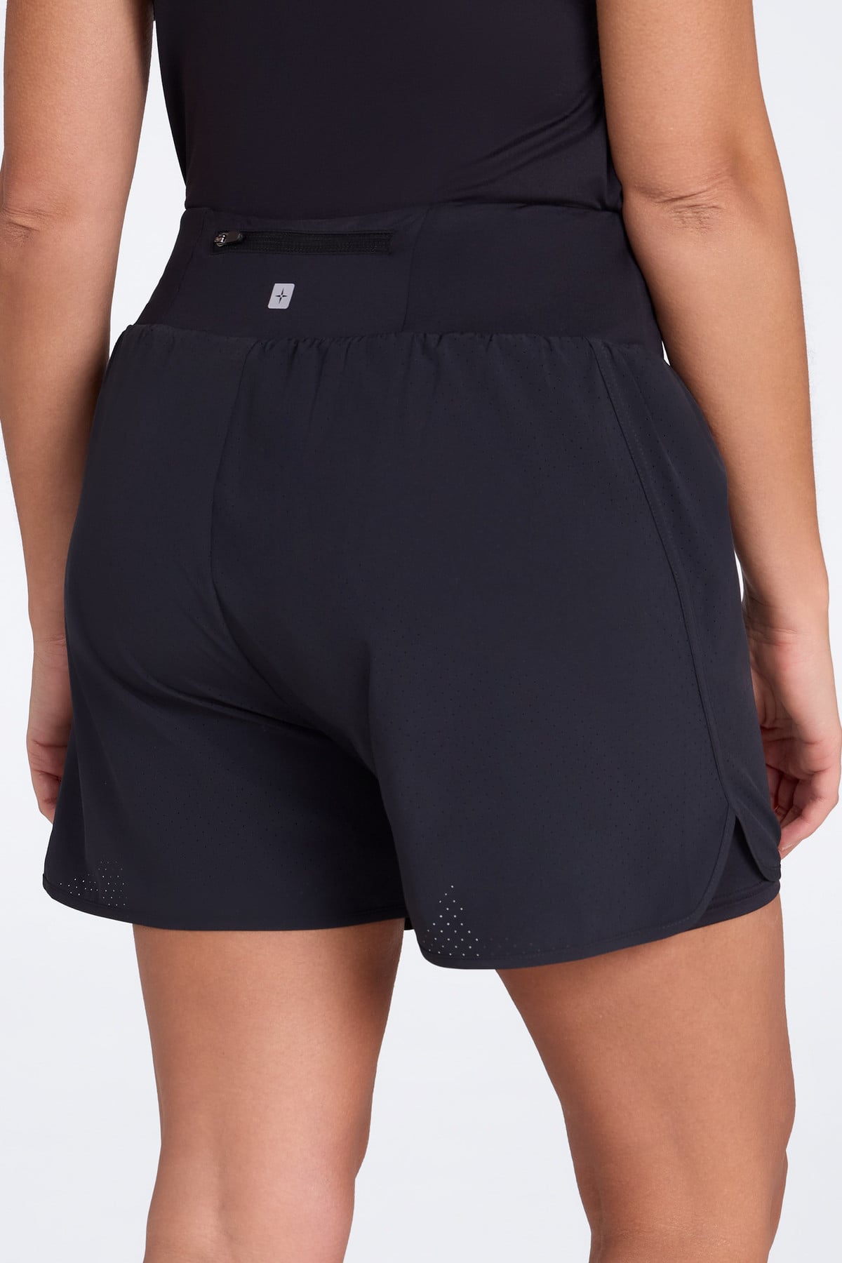Double-Layer Womens Running Shorts