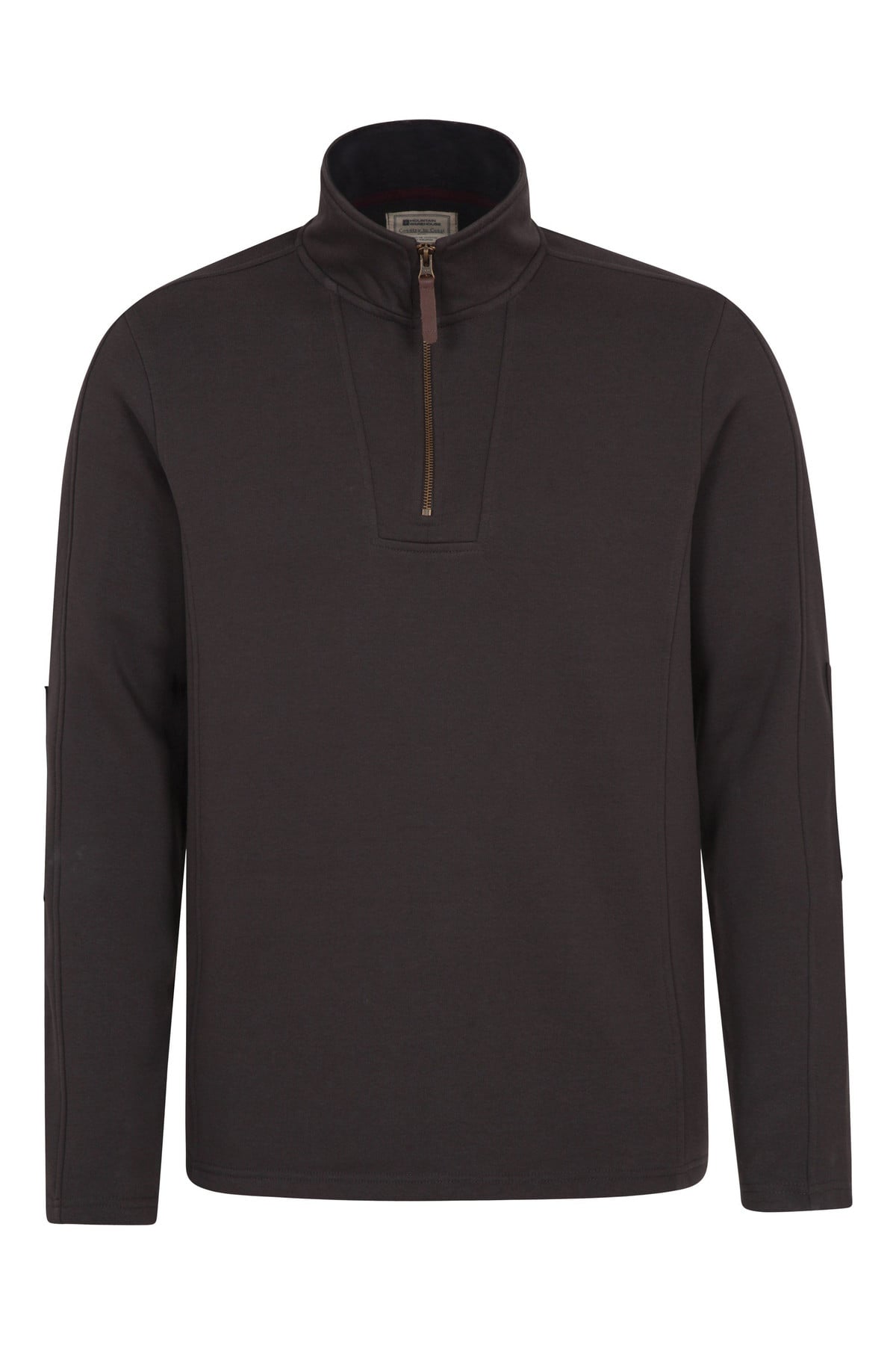 Zeta Mens Zip Neck Top