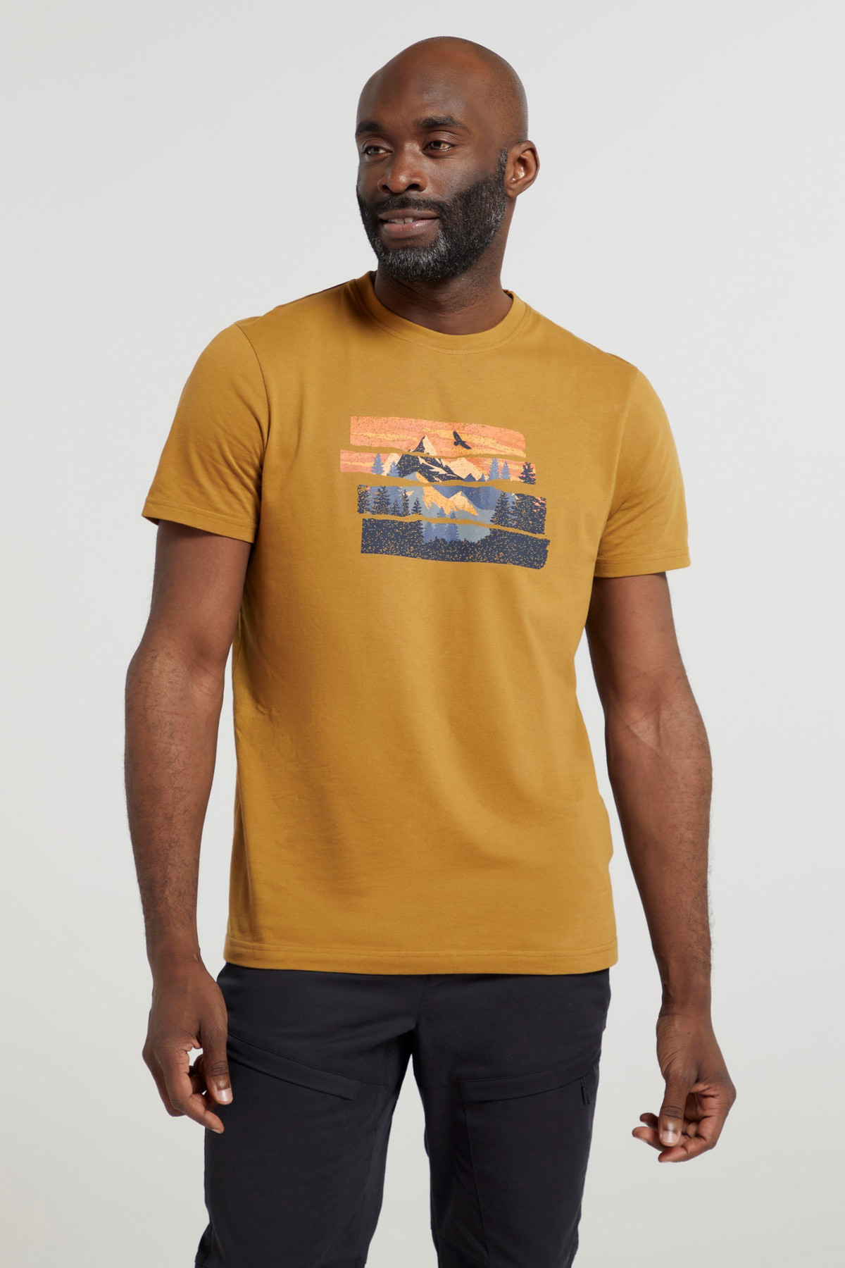 Mountain Explorer Cotton Mens T-Shirt