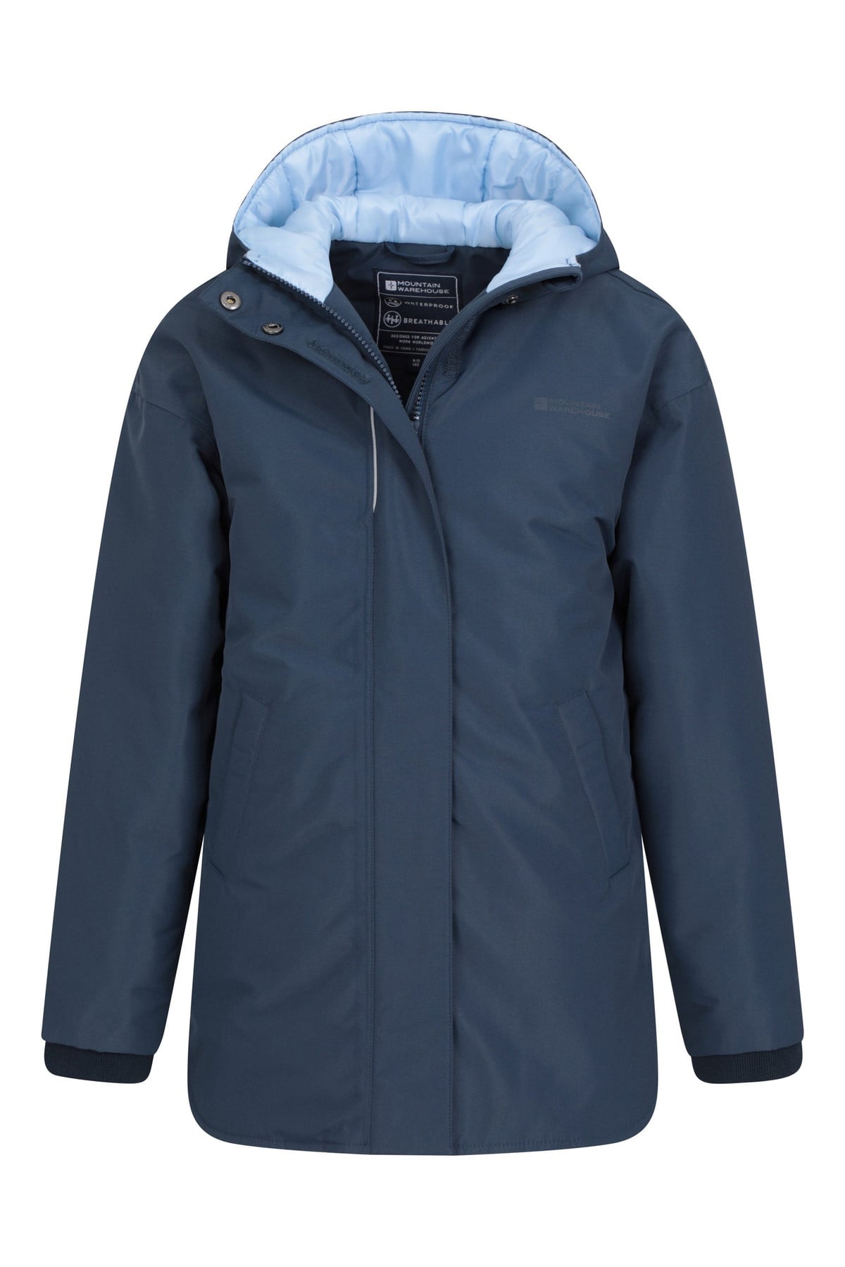 Longer Lined Kids Waterproof Jacket