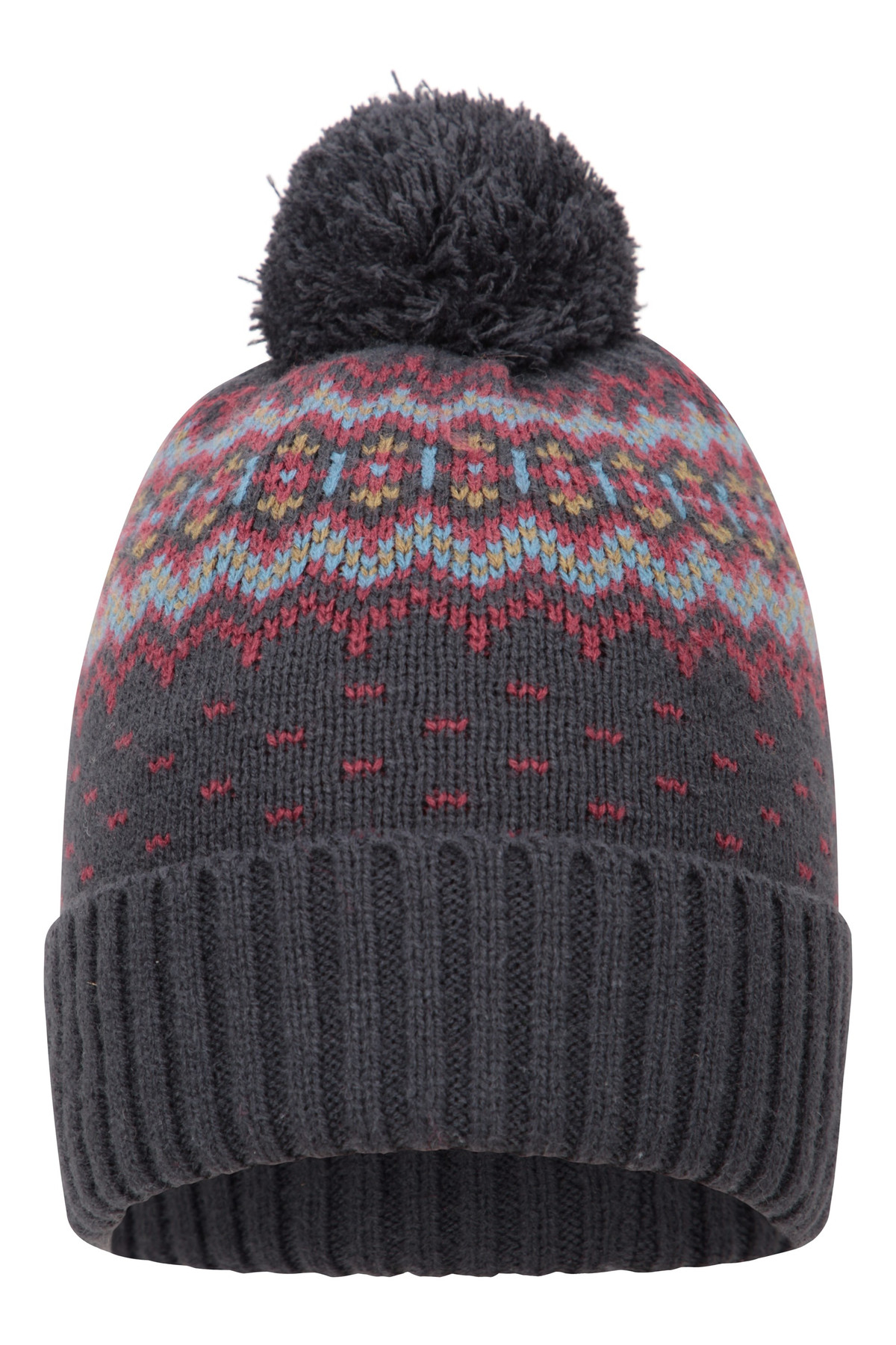 Winterburn Fairisle Pom Pom Beanie