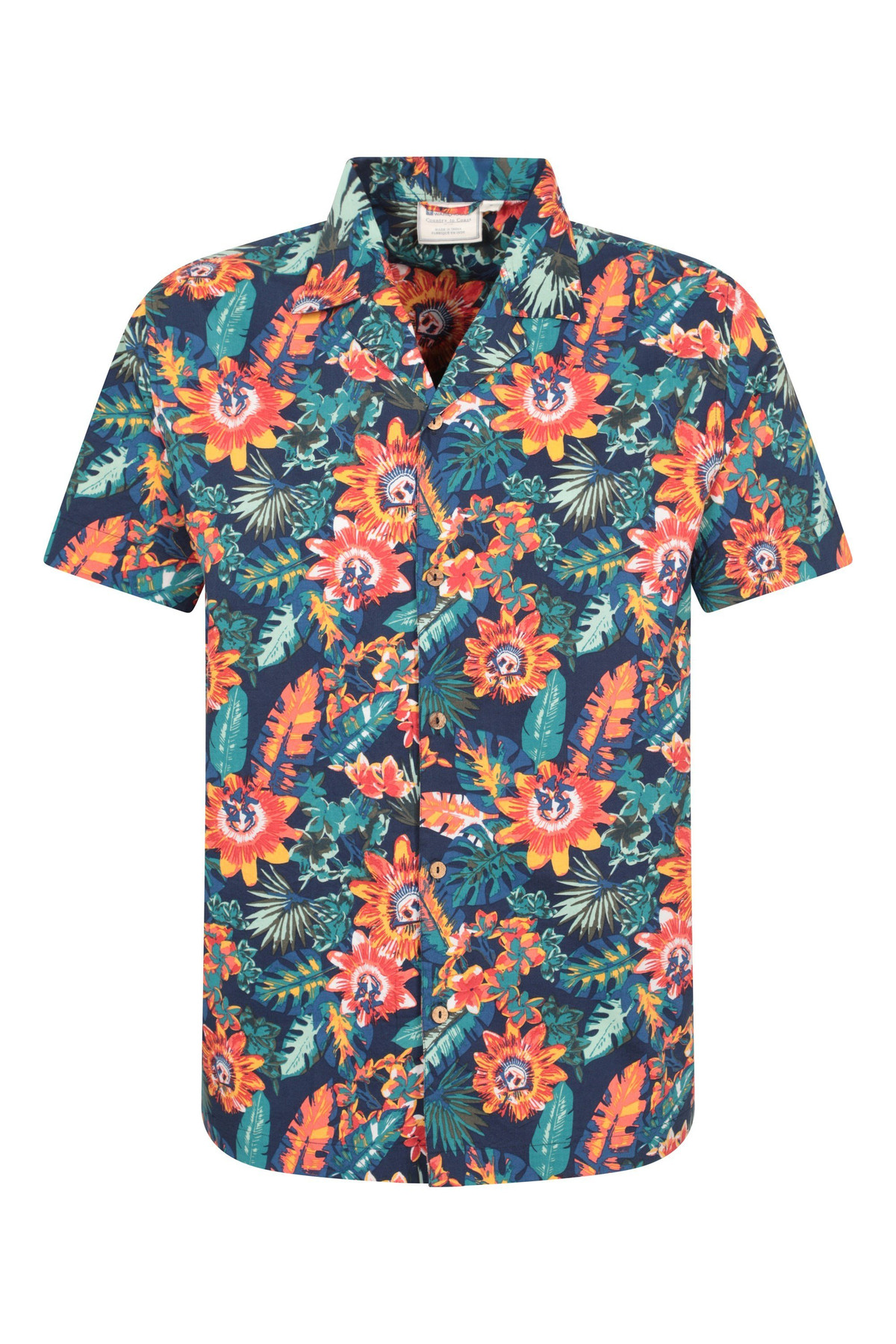 Beach Mens Short Sleeve Shirt