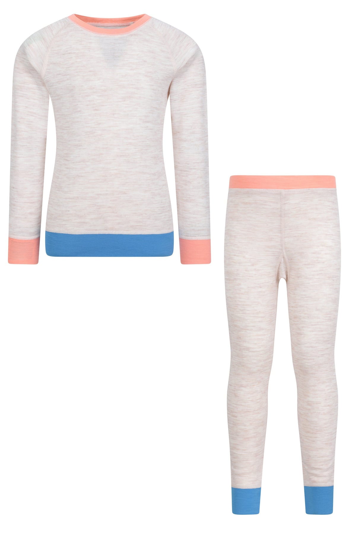 Colour Block ensemble en laine mérinos pour enfant