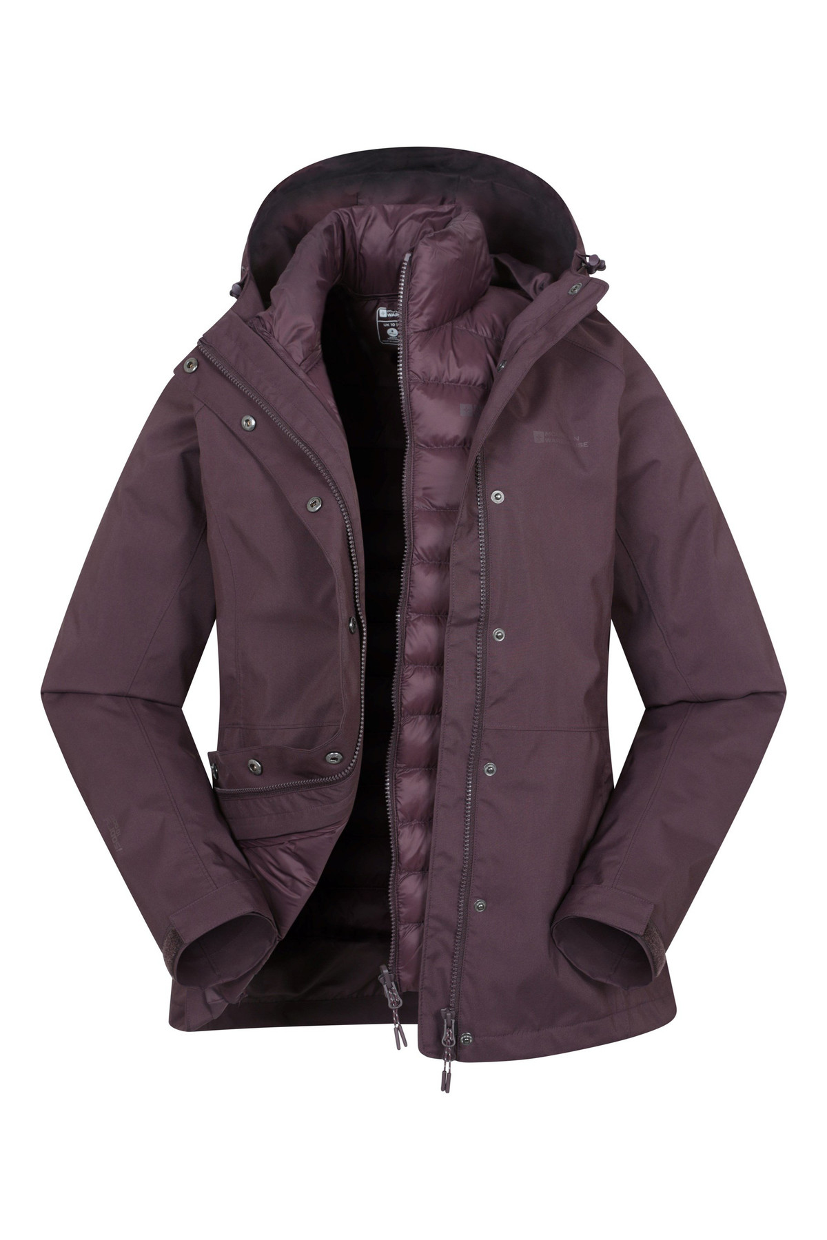 Alaskan Womens 3 1 Short Jacket