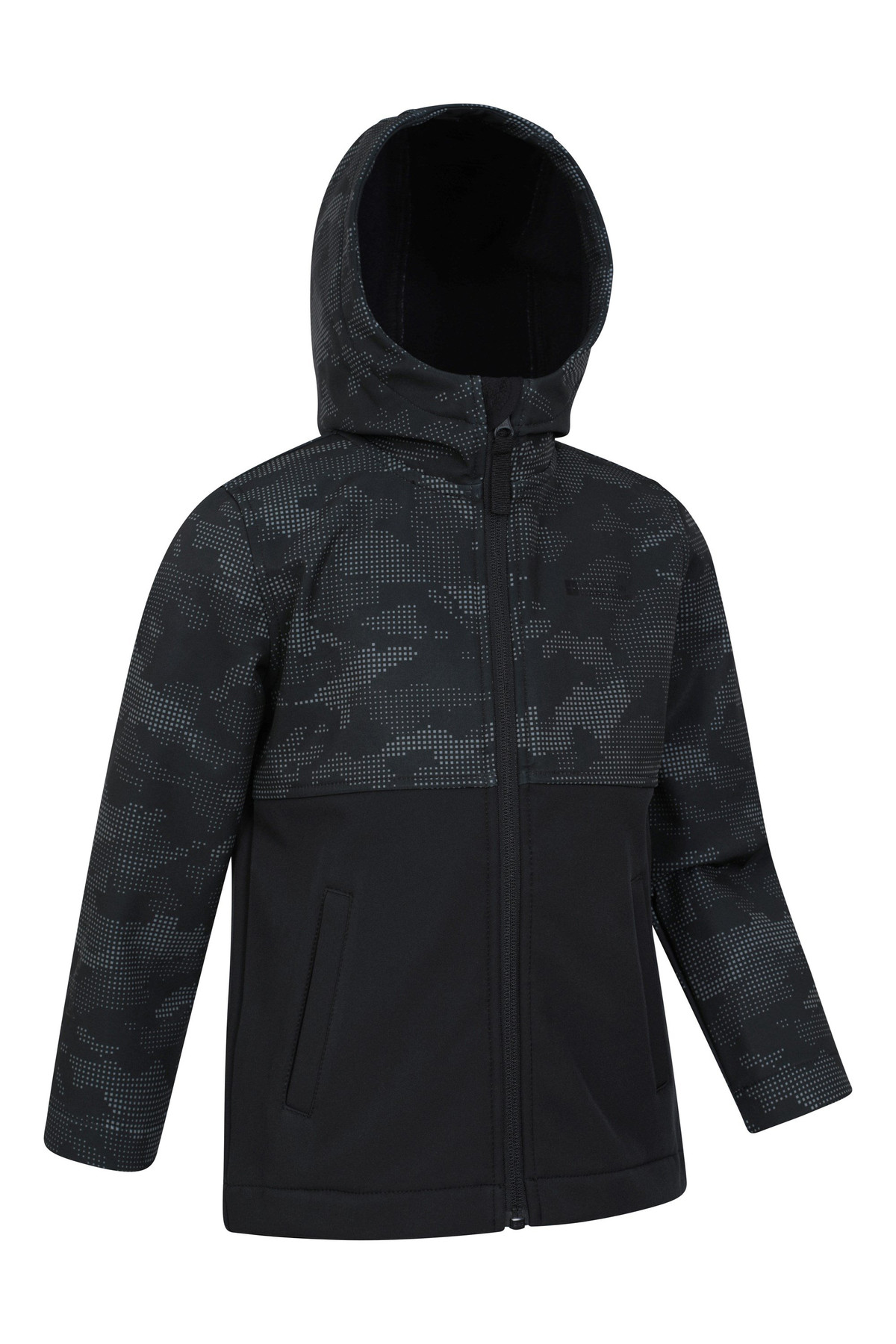 Exodus Kids Camo Print Softshell Jacket