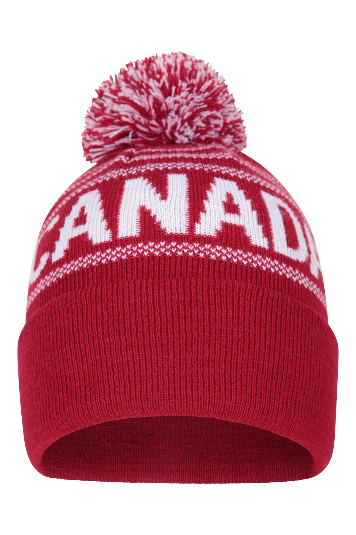 Canada Mens Pom Beanie