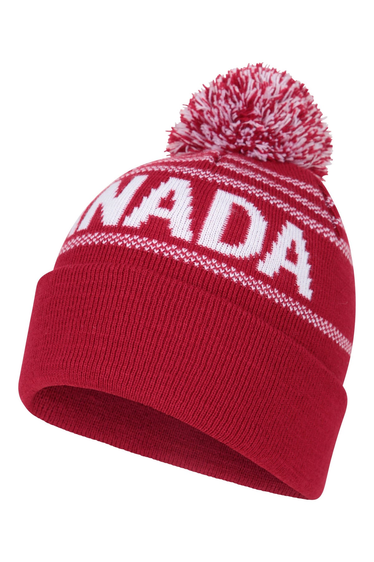 Canada Mens Pom Beanie