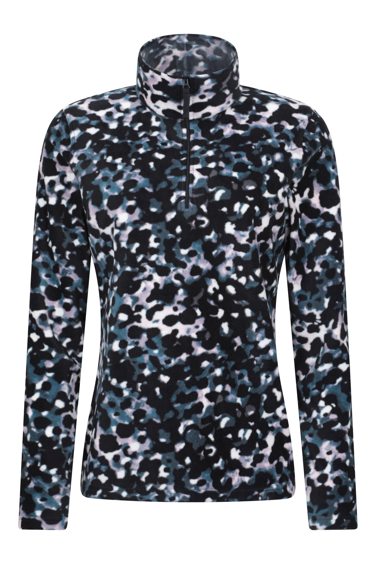 Camber Printed Womens Half Zip Fleece