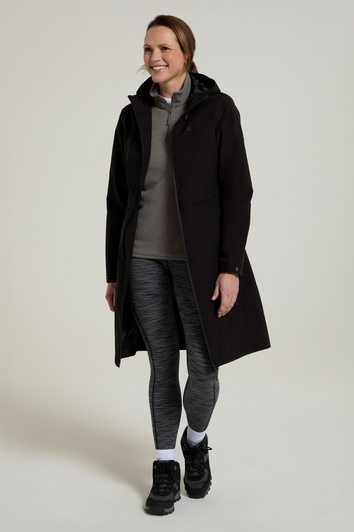 Hilltop Womens Extra Long Waterproof Jacket