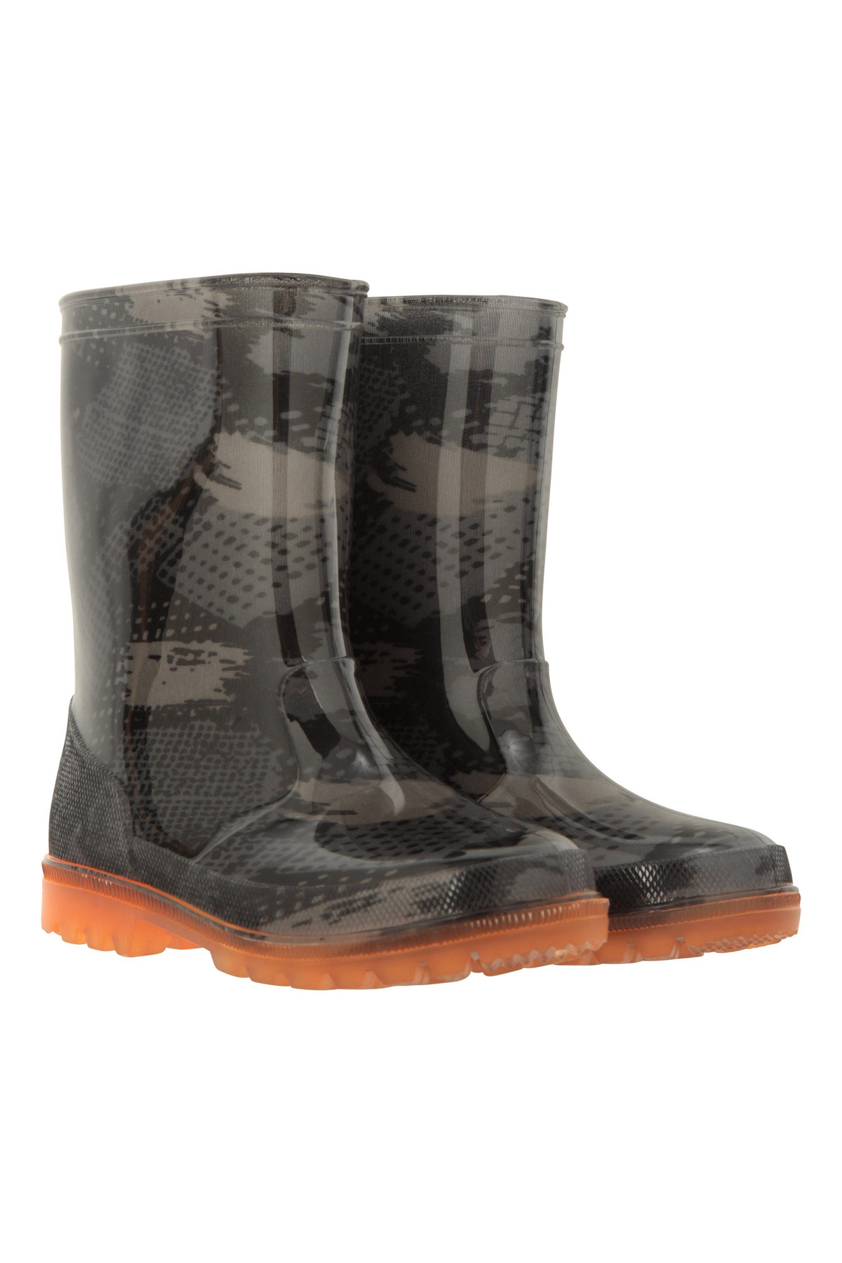 Splashed Kids Flashing Lights Wellies