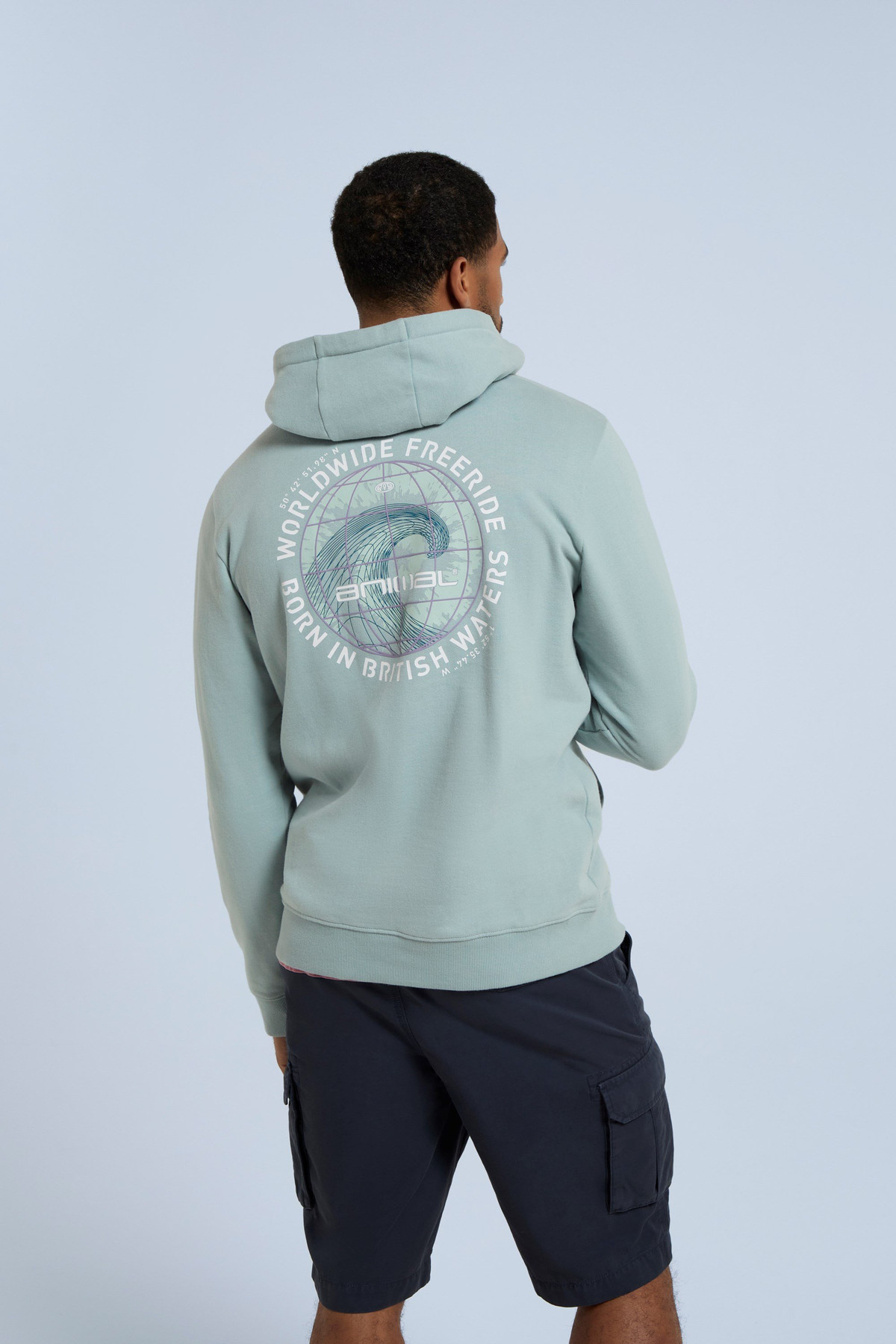 River Mens Graphic Hoodie