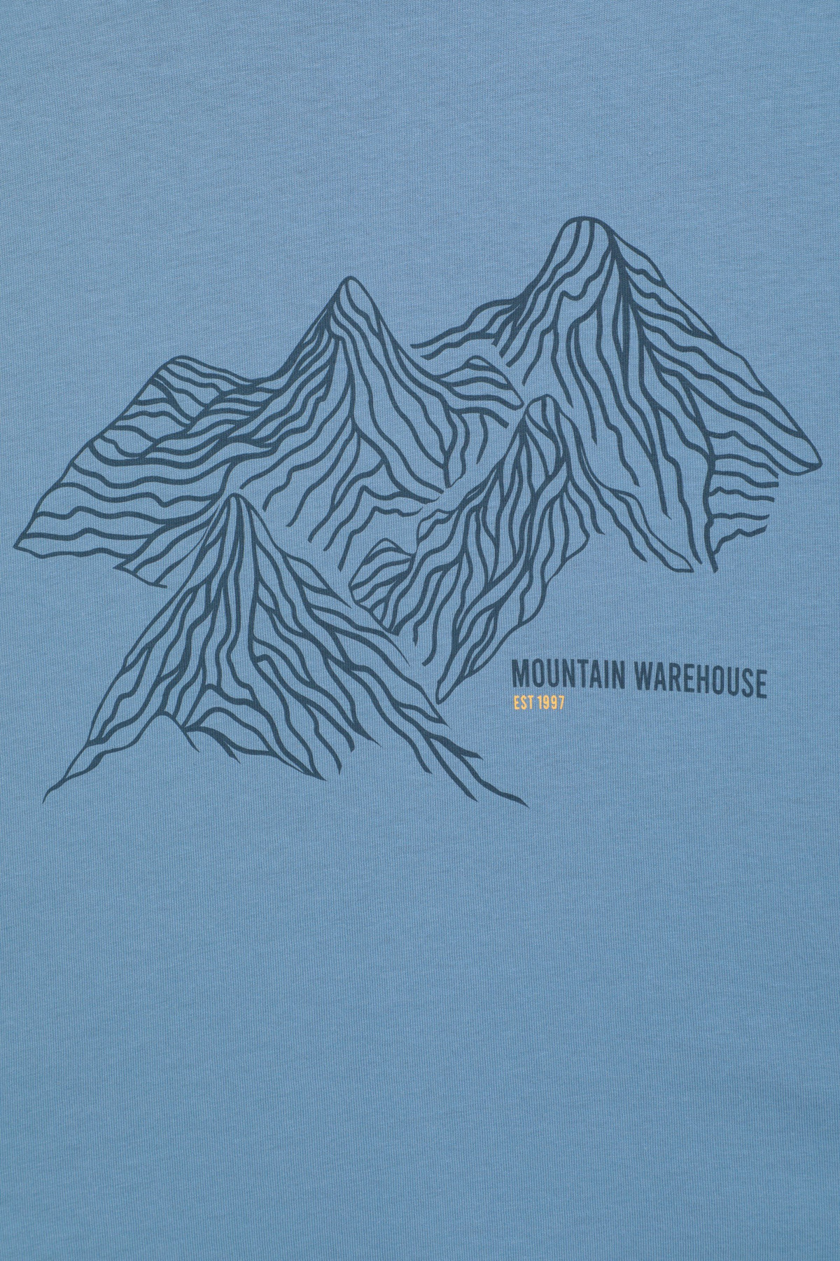 Tonal Mountain Mens T-Shirt