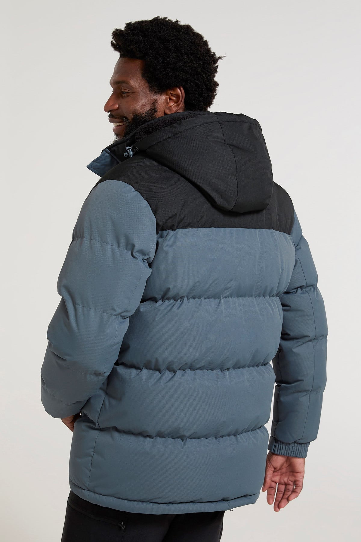 Snow Sherpa Lined Mens Padded Jacket