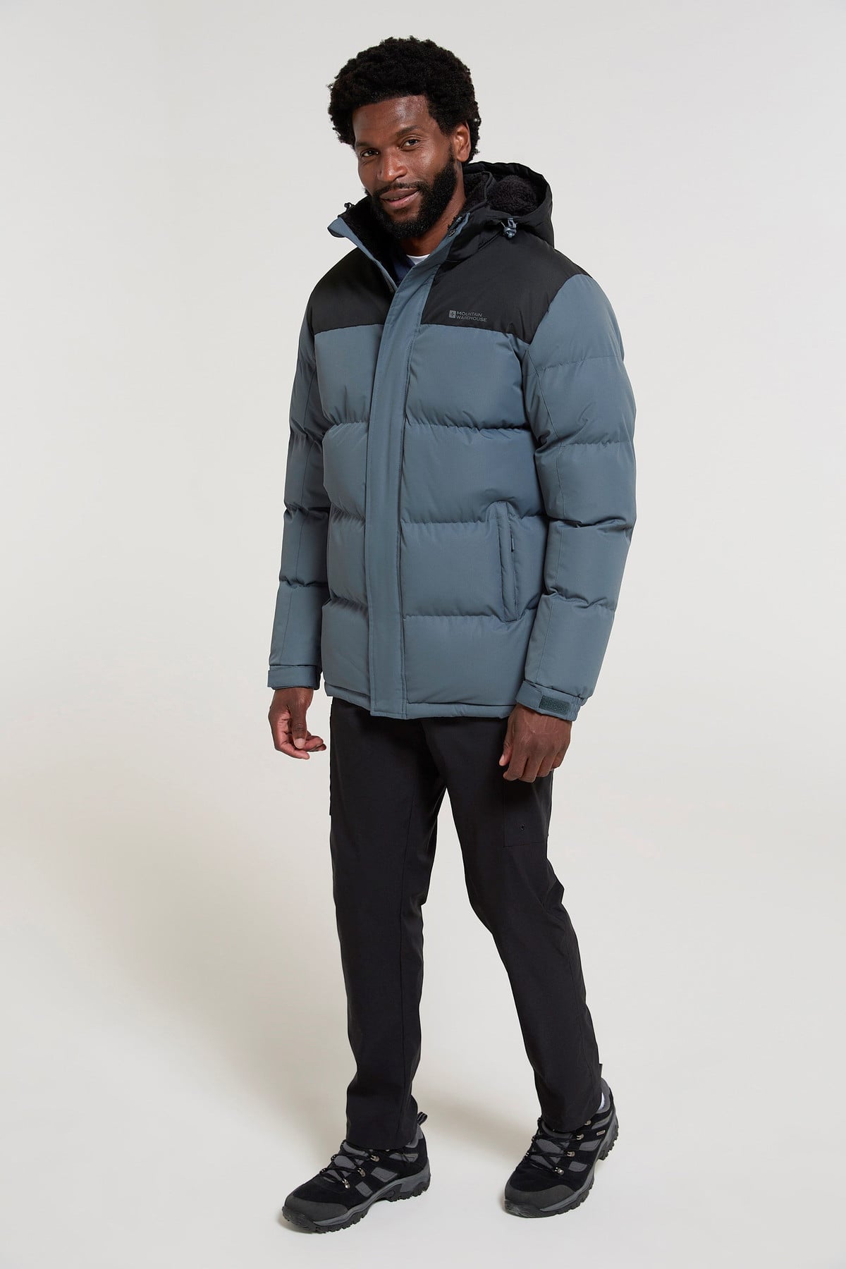 Snow Sherpa Lined Mens Padded Jacket