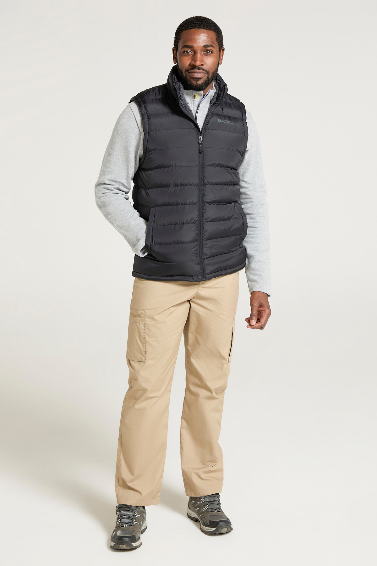 Seasons Mens Fur-Lined Padded Gilet