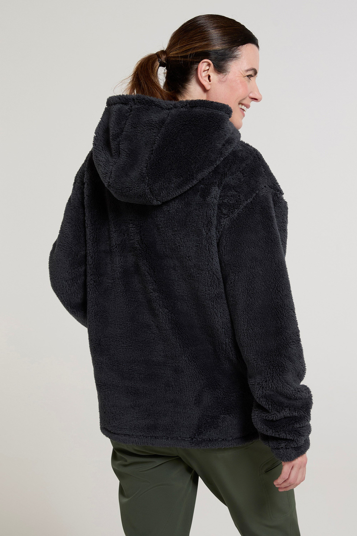 Teddy Womens Fleece Hoodie