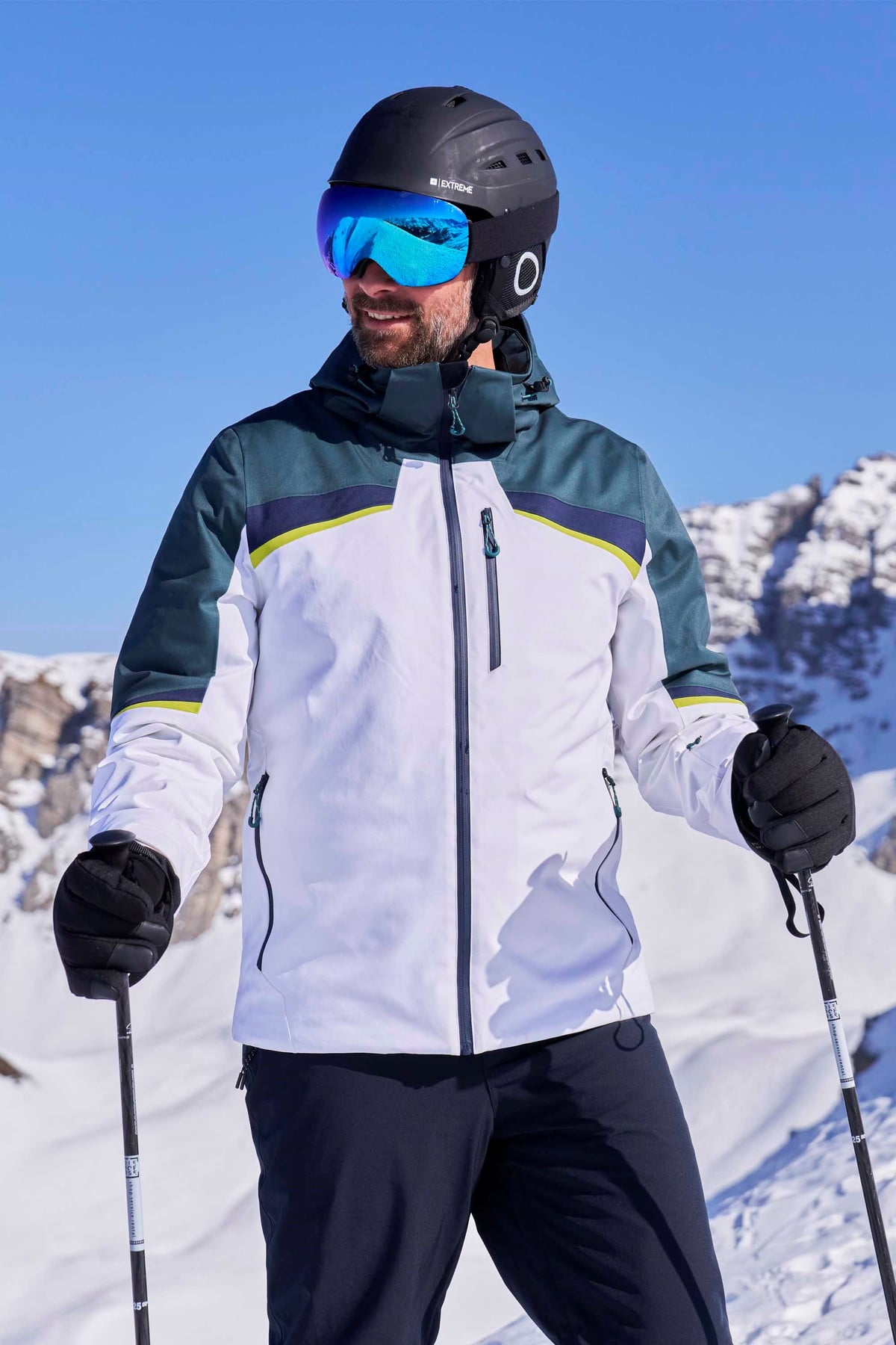 Leo Mens Extreme Waterproof Ski Jacket