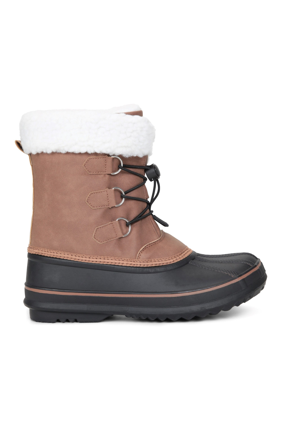 Casual Kids Adaptive Lace Up Snow Boot