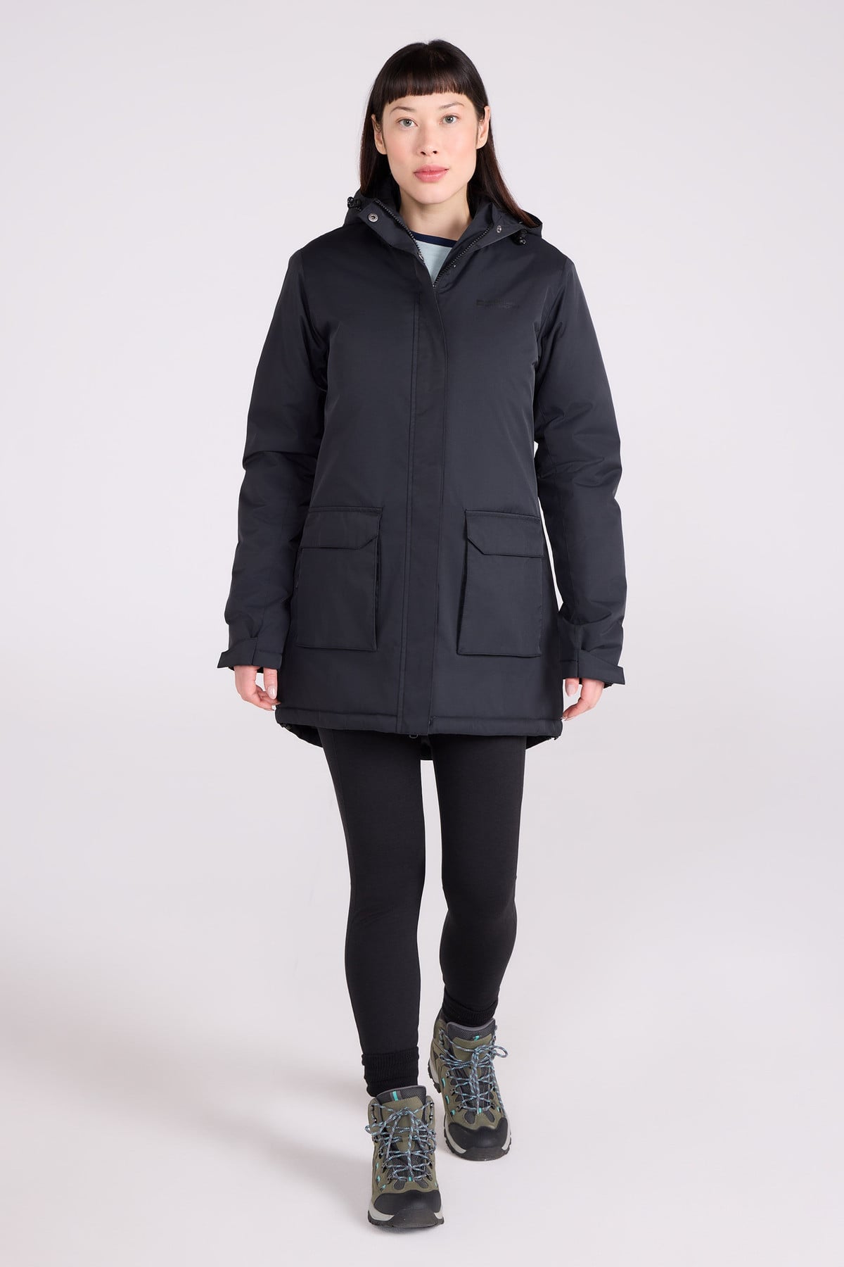 Ranger Womens Water Resistant Padded Parka Jacket