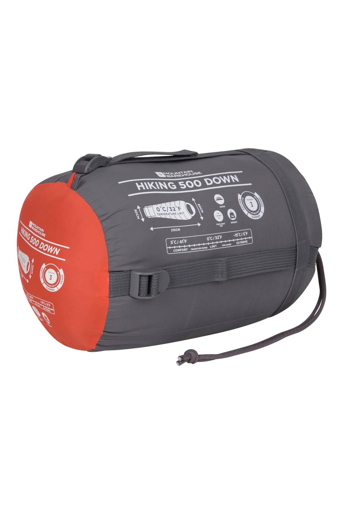 Extreme Hiking 500 Down 0°C Sleeping Bag