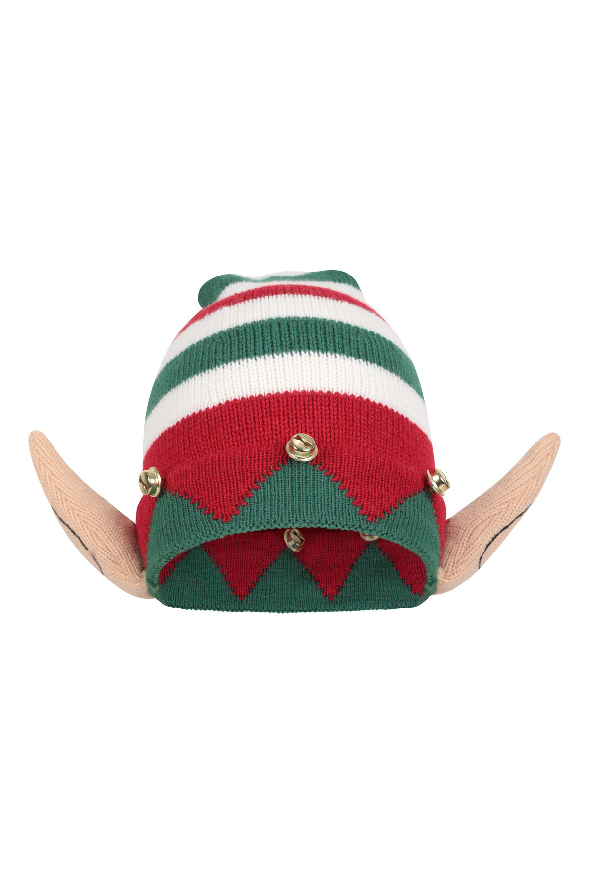 Xmas Elf Kids Pom Beanie