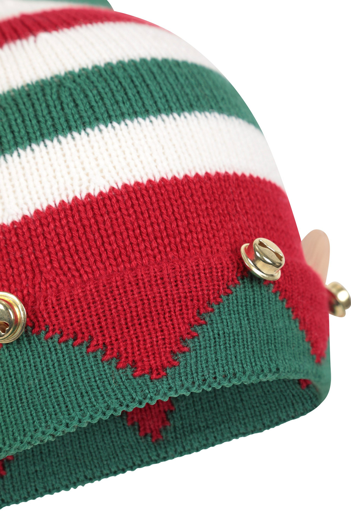 Xmas Elf Kids Pom Beanie