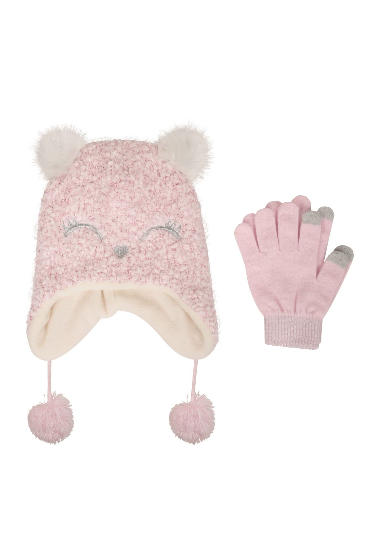 Cozy Kids Trapper Hat & Gloves Set