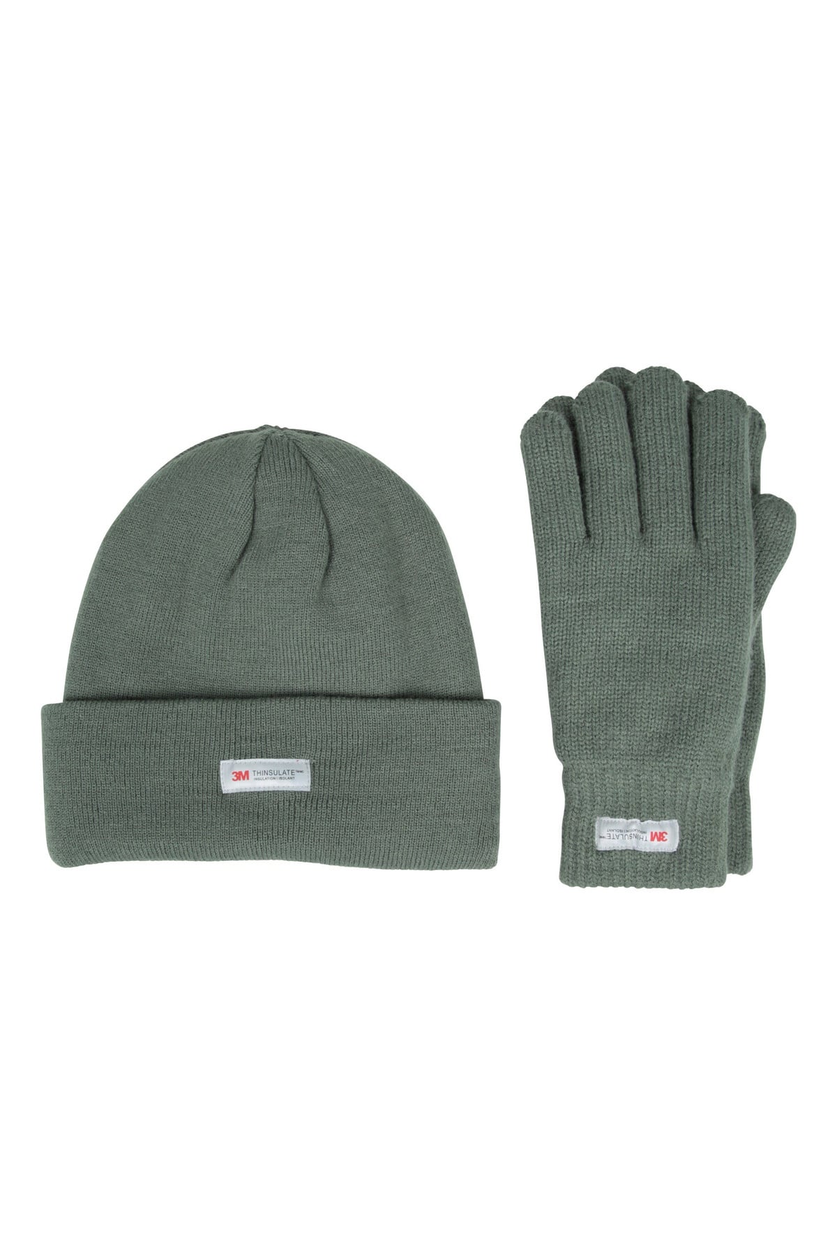 Thinsulate Fleece Lined Womens Hat & Glove Set