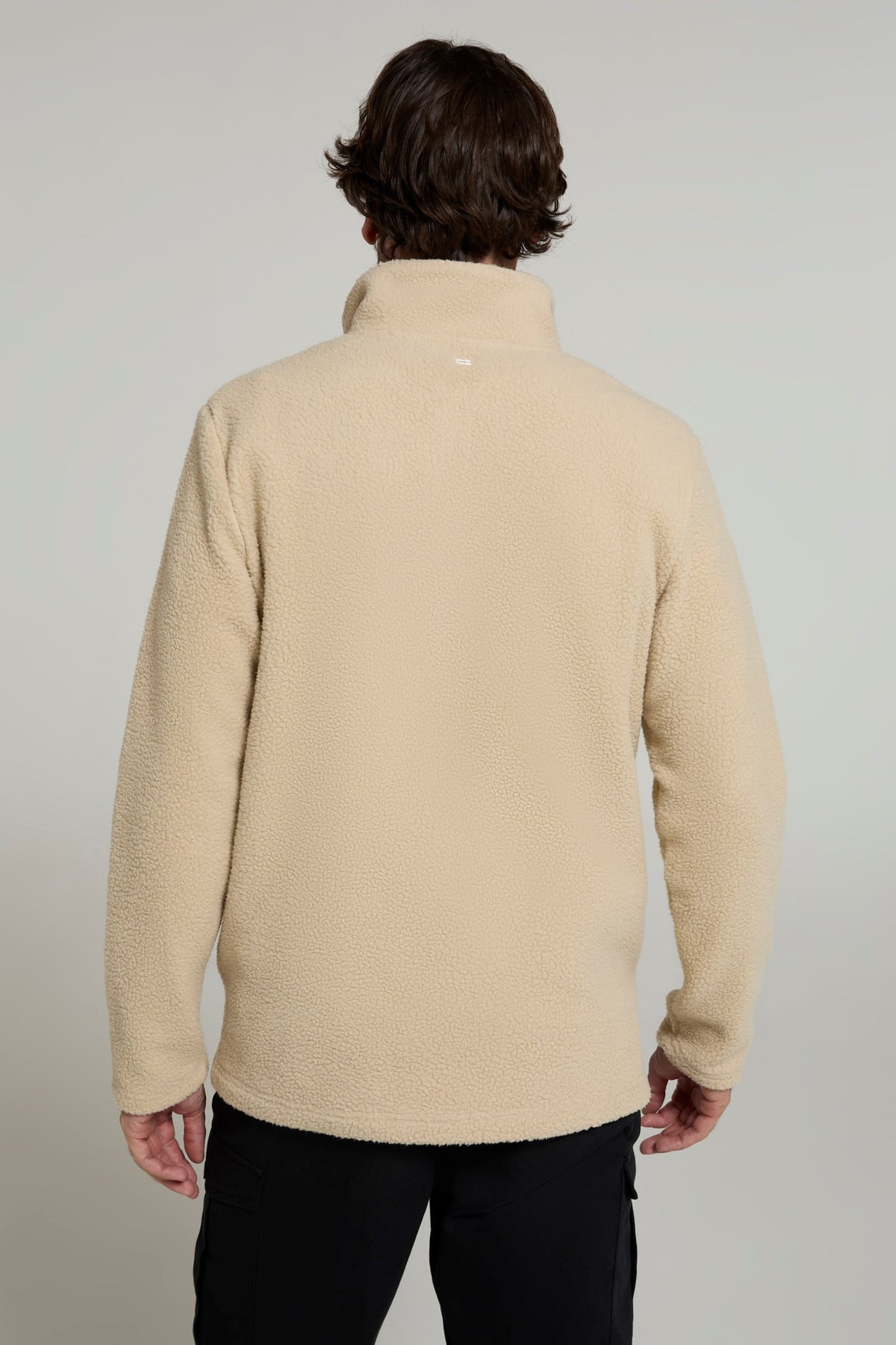 Ted Mens Half-Zip Sherpa Fleece