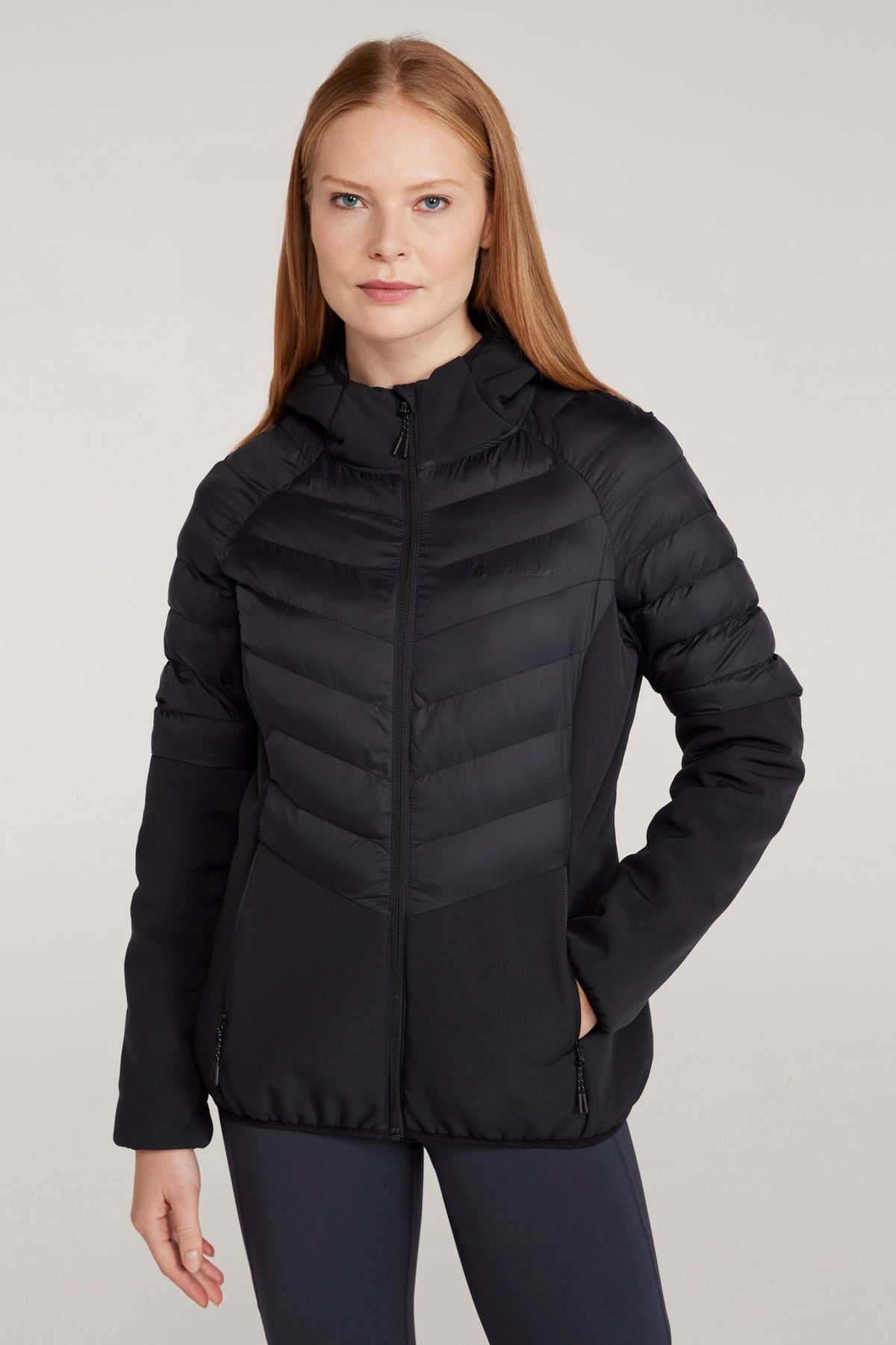 Agile Womens Hybrid Softshell Padded Jacket