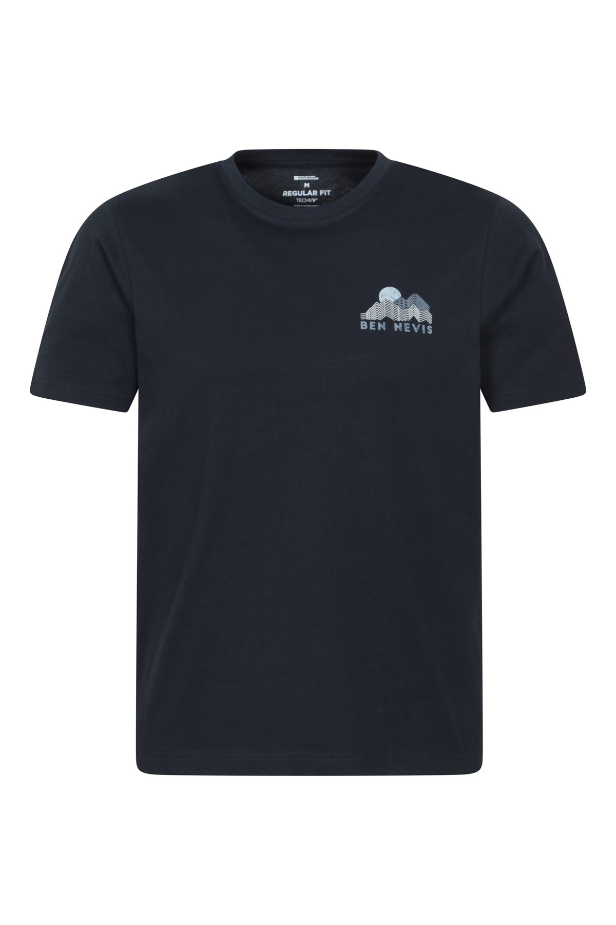 Ben Nevis Mens Graphic Short Sleeved T-Shirt