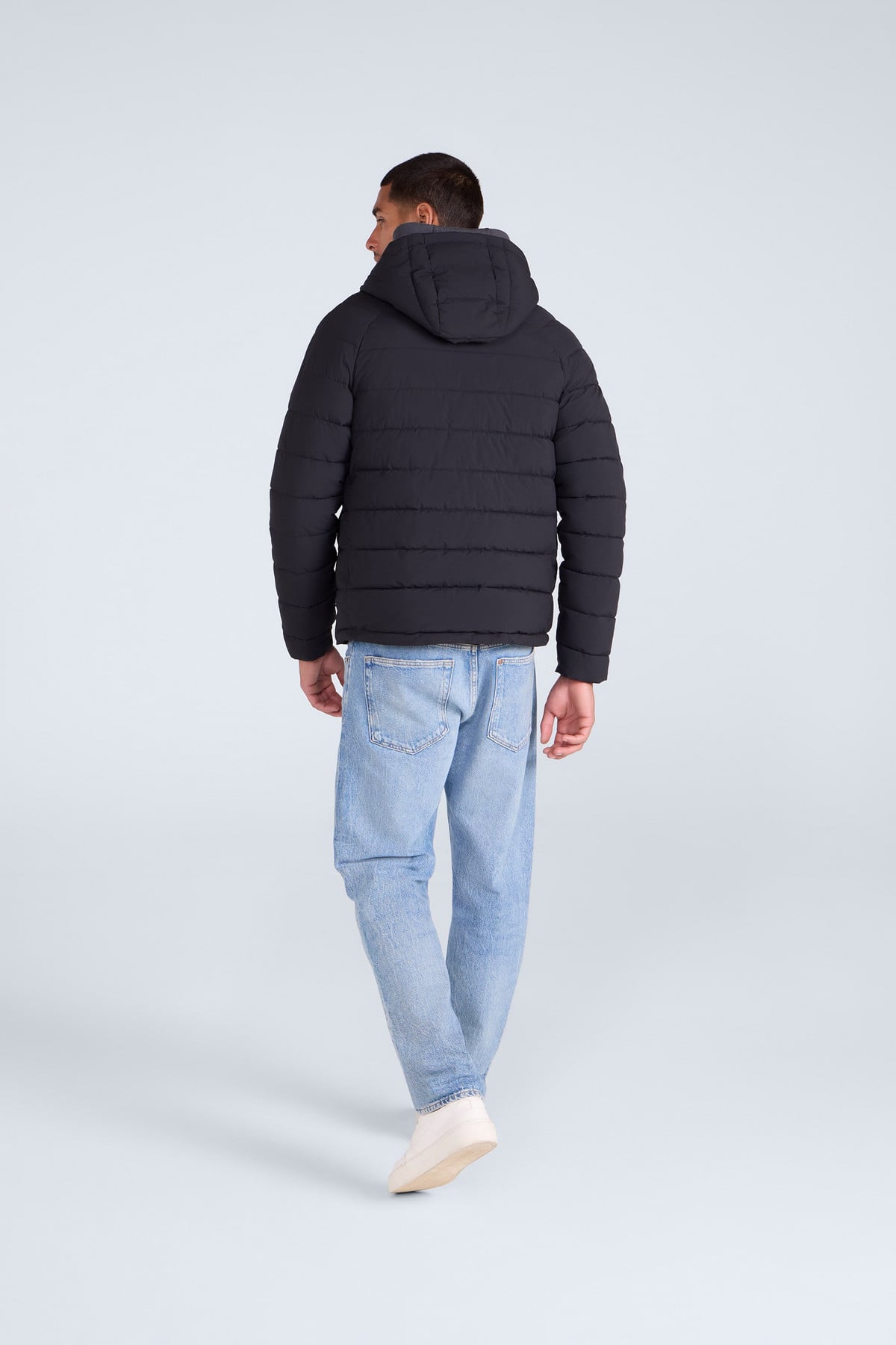 Light Cloud Cosi Hooded Mens Padded Jacket