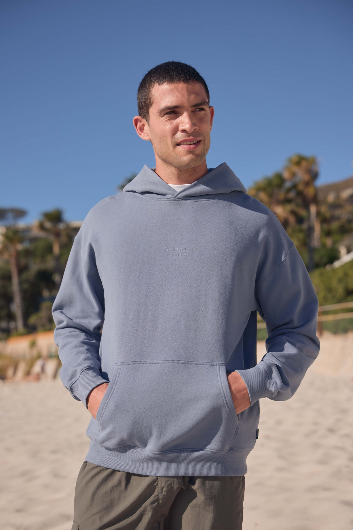 Icon Mens Drop Shoulder Hoodie | Mountain Warehouse