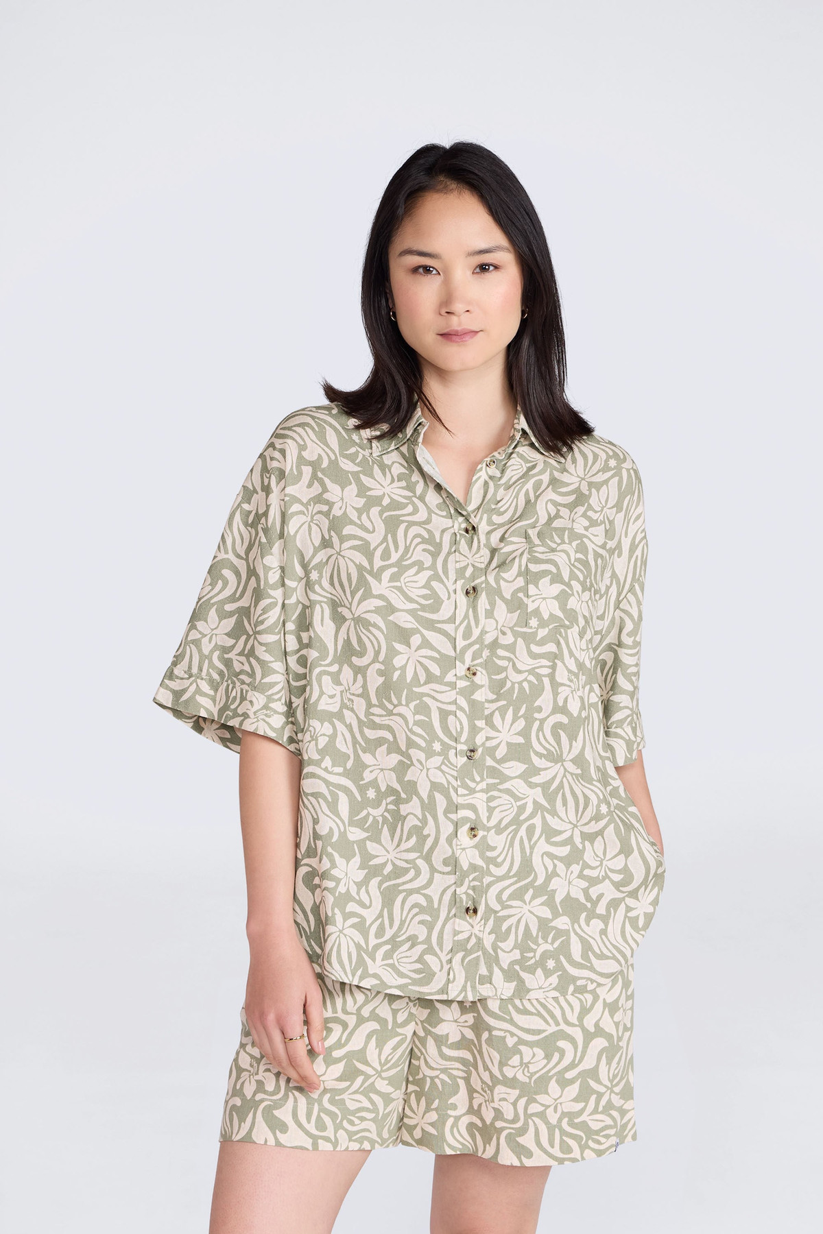 Nova Womens Linen Shirt
