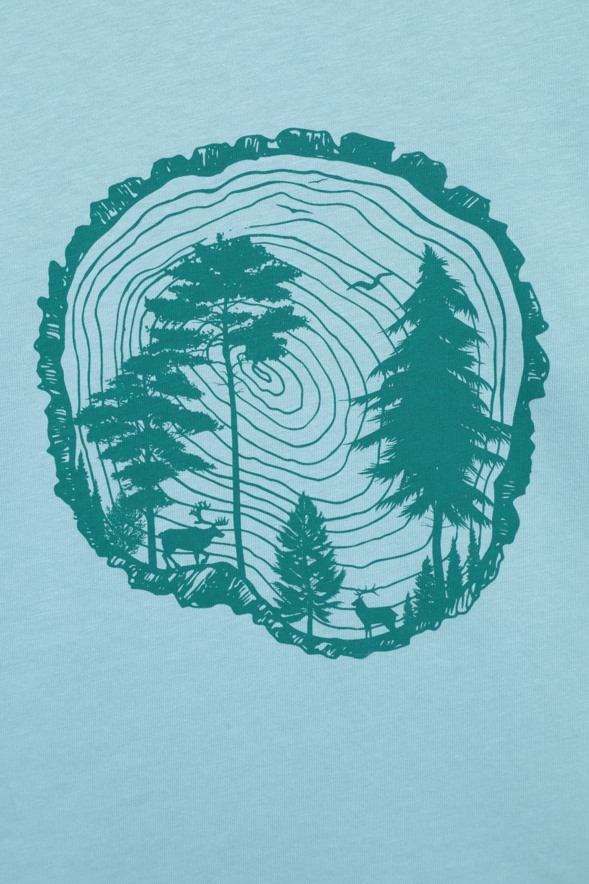 Tree Ring Womens Relaxed Fit T-Shirt
