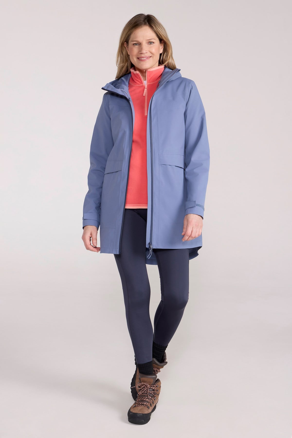 April Extreme Womens Longline Waterproof Jacket