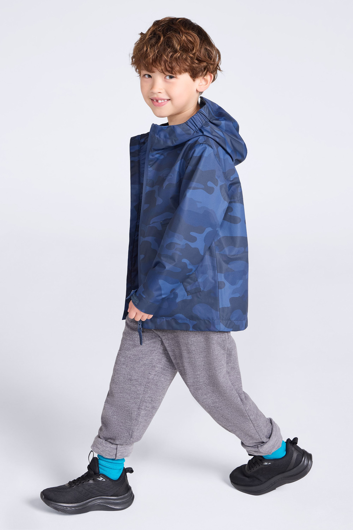Ravine Kids Lightweight Printed Waterproof Jacket