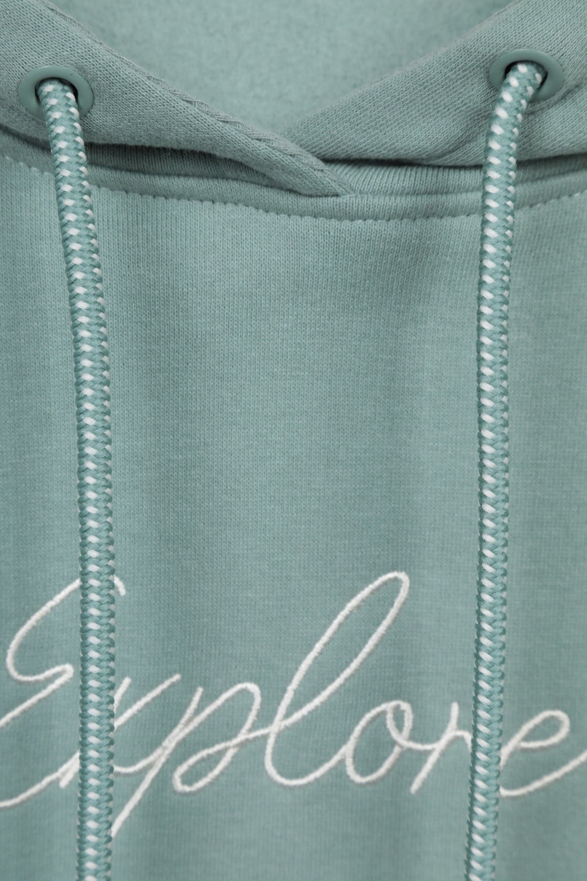 Printed Explore Womens Relaxed Fit Hoodie