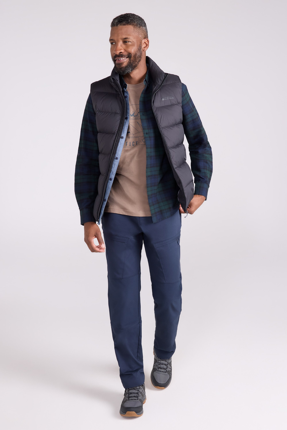 Stratus Mens Packable Down Gilet